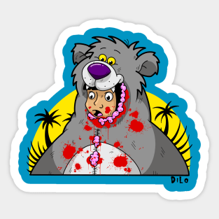 Midsommar Jungle Book Sticker